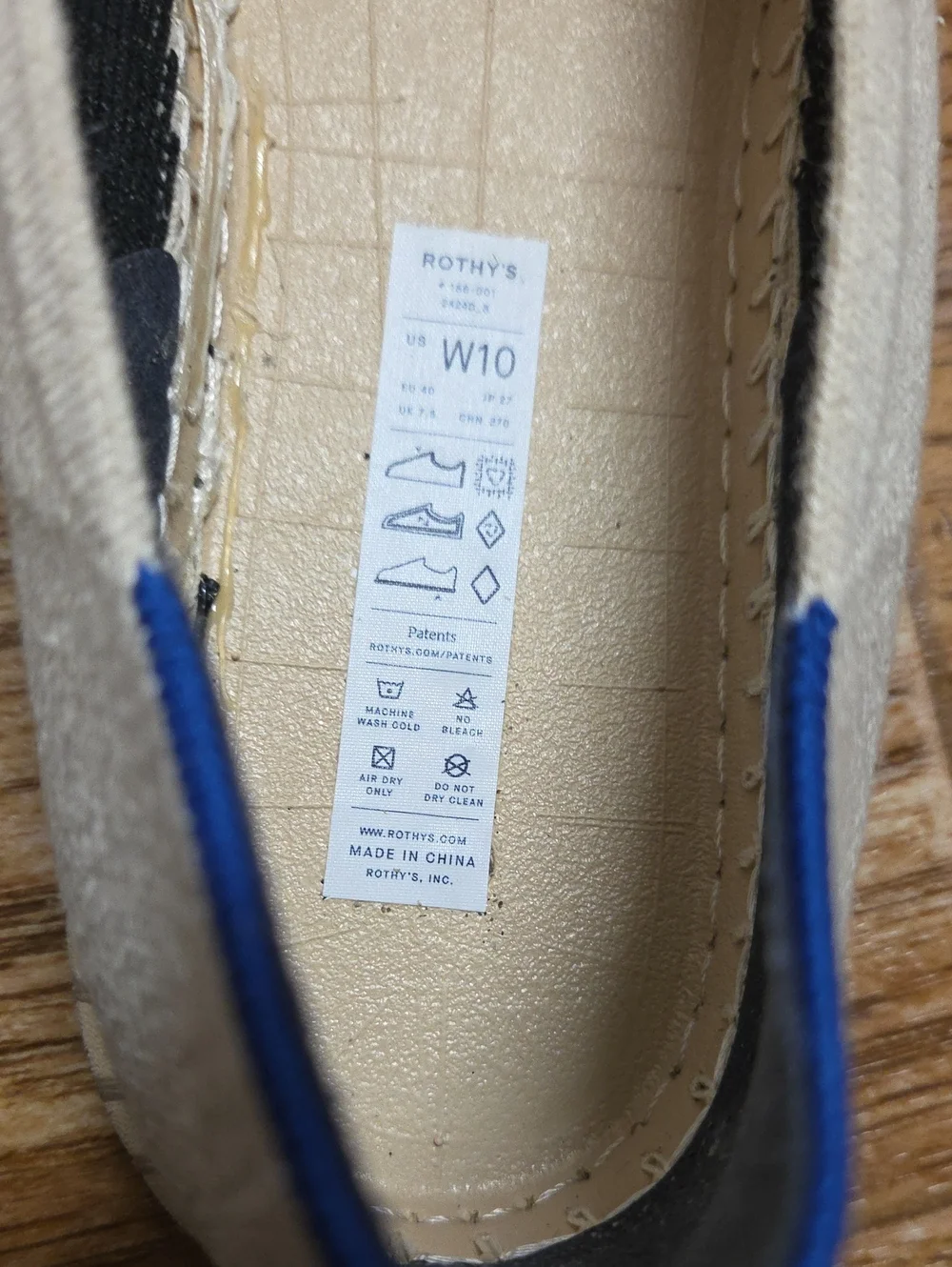 Rothys Espedrilles Size W10
